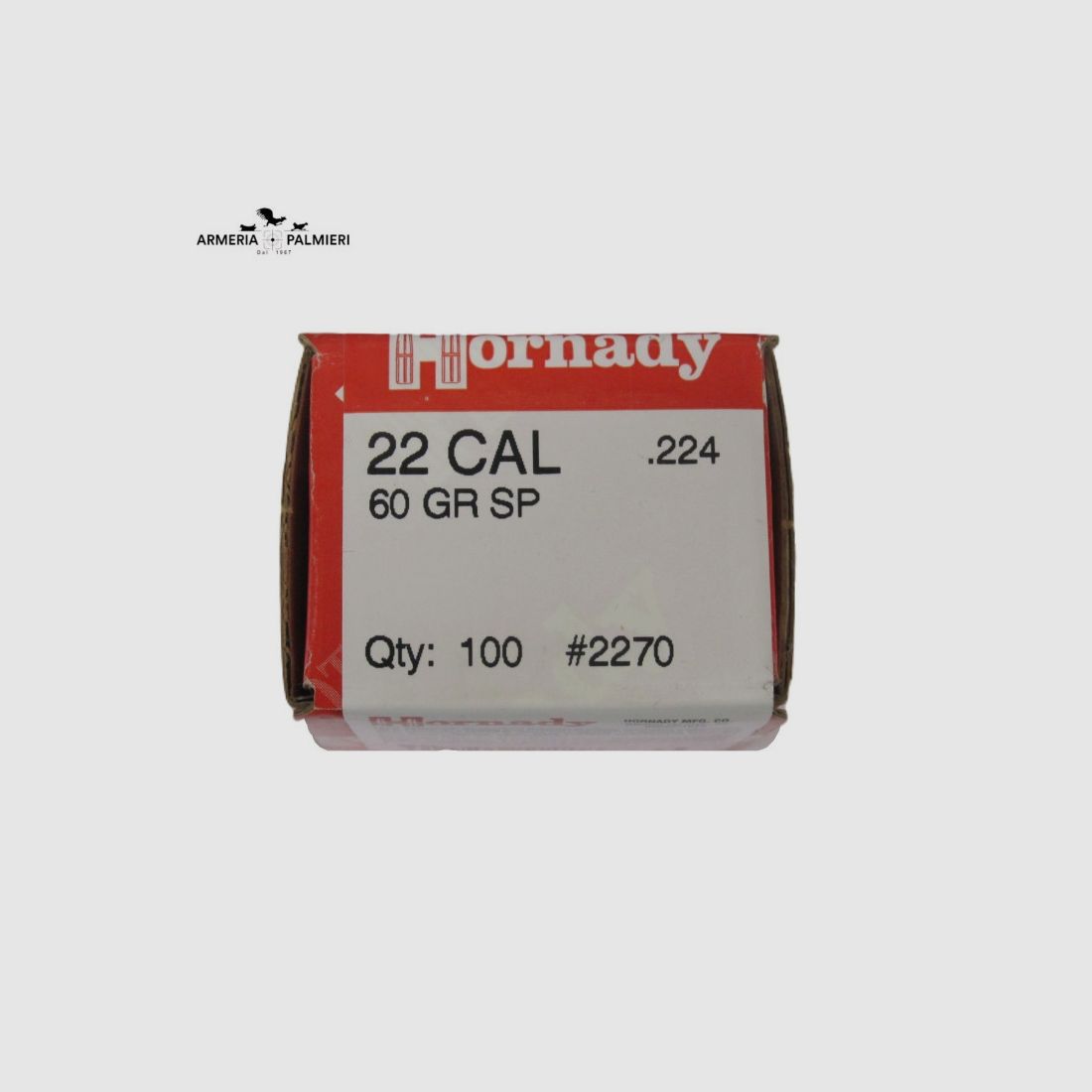 HORNADY Geschosse Kal. 22 60GR SP