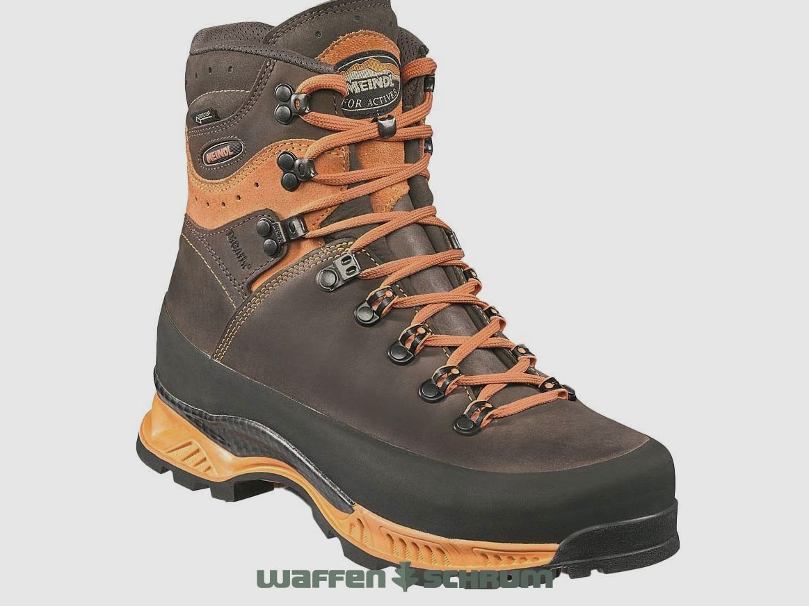 Meindl Stiefel Island MFS Rock  Orange / Braun