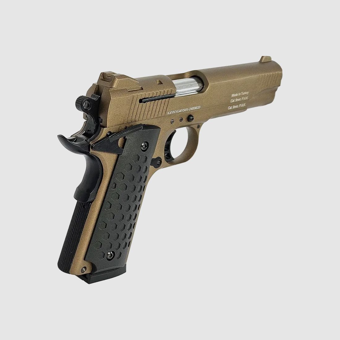 Kuzey 911 Bronze 9mm P.A.K. – Colt 1911 Nachbau