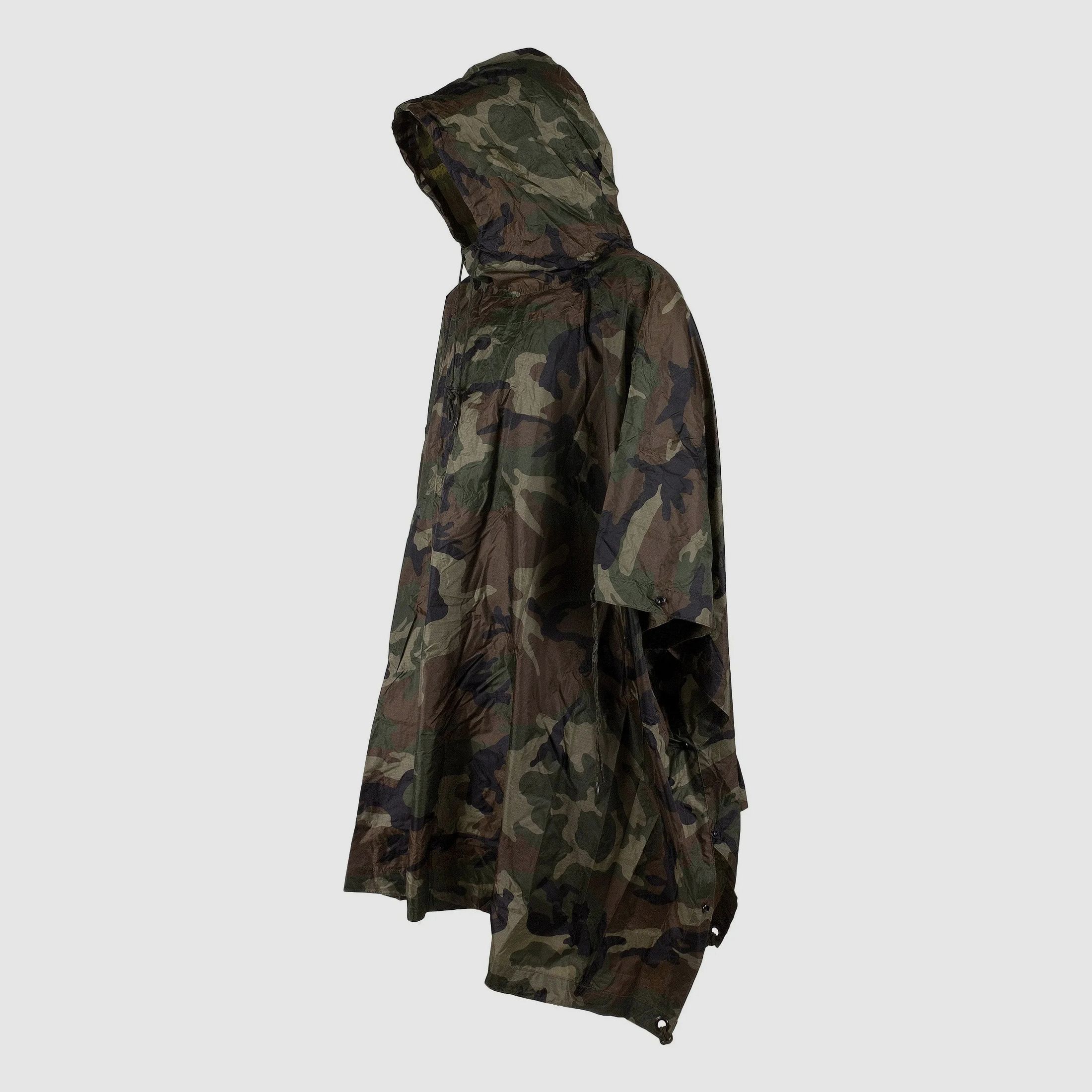 MFH US Poncho Ripstop woodland