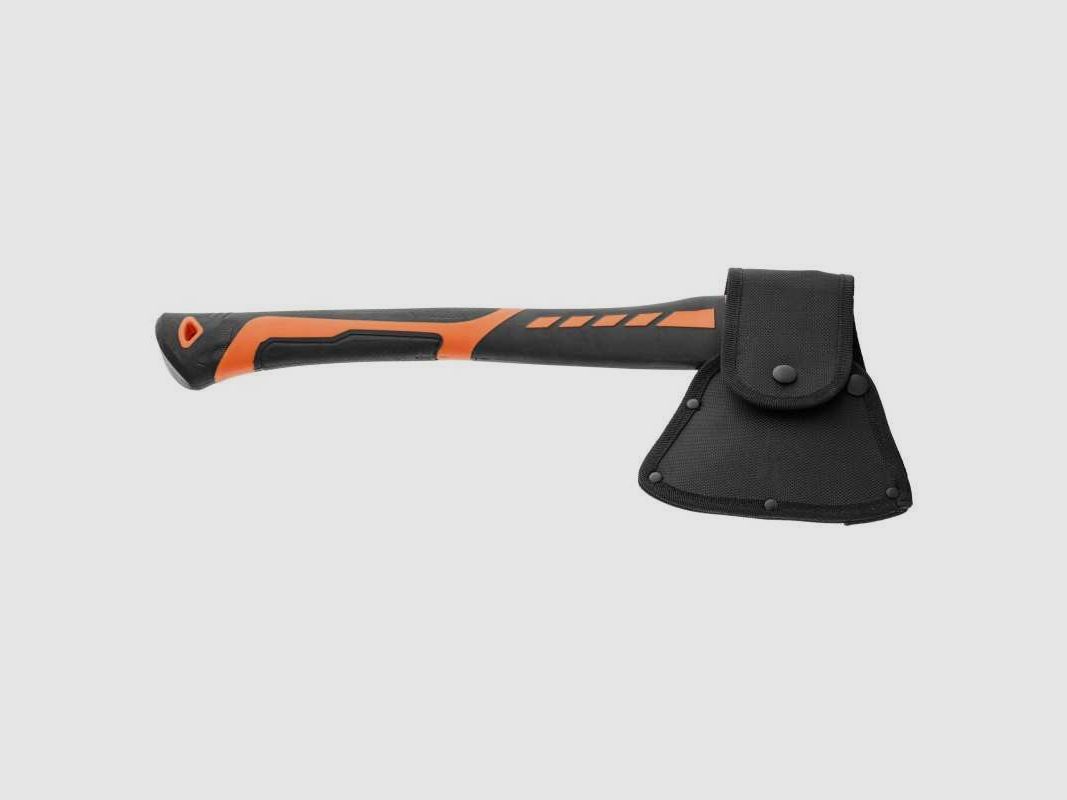 Taktische Axt schwarz/orange 45 cm, Bild 2 von 5