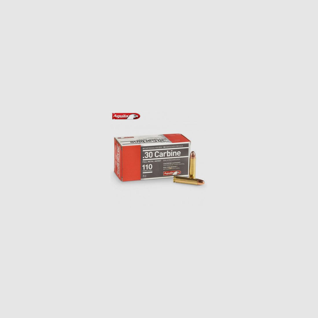 Aguila FMJ Munition - 110 Grain - Kal. 30 Carbine