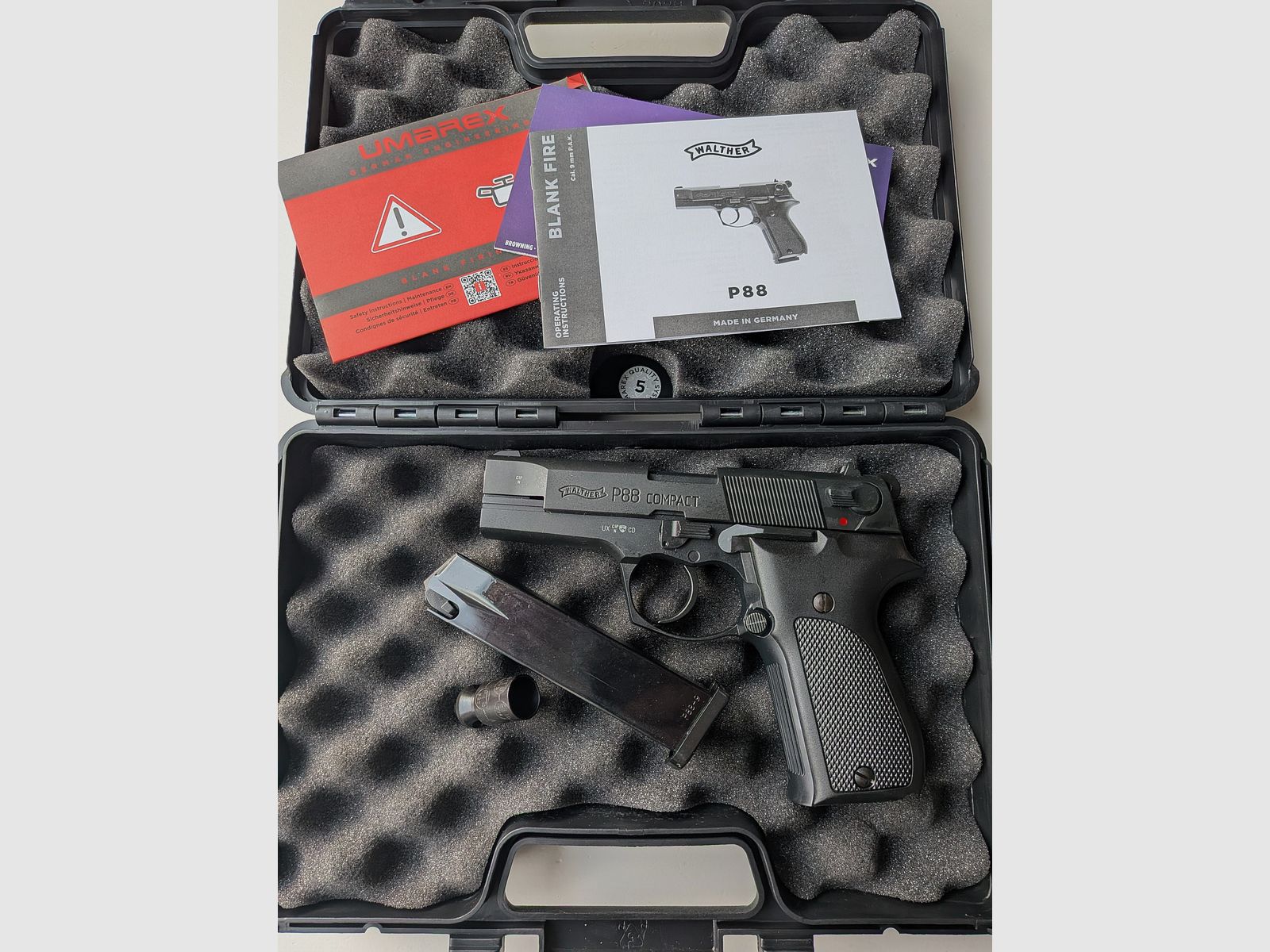 Walther P88 Compact ( P 88 ) pistola a salve 9mm P.A.K++ NUOVA++