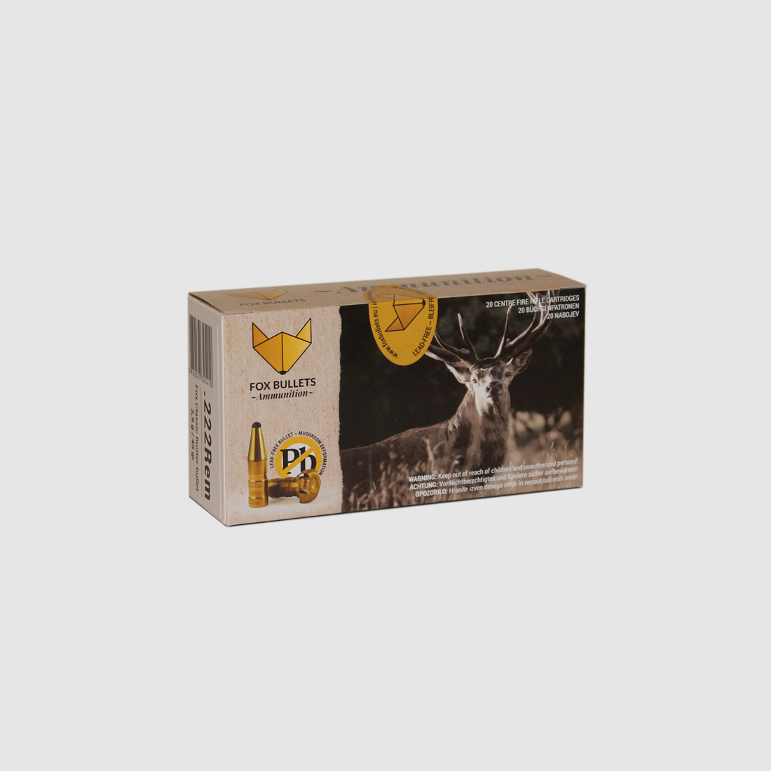 Fox Bullets – .223Rem. bleifrei