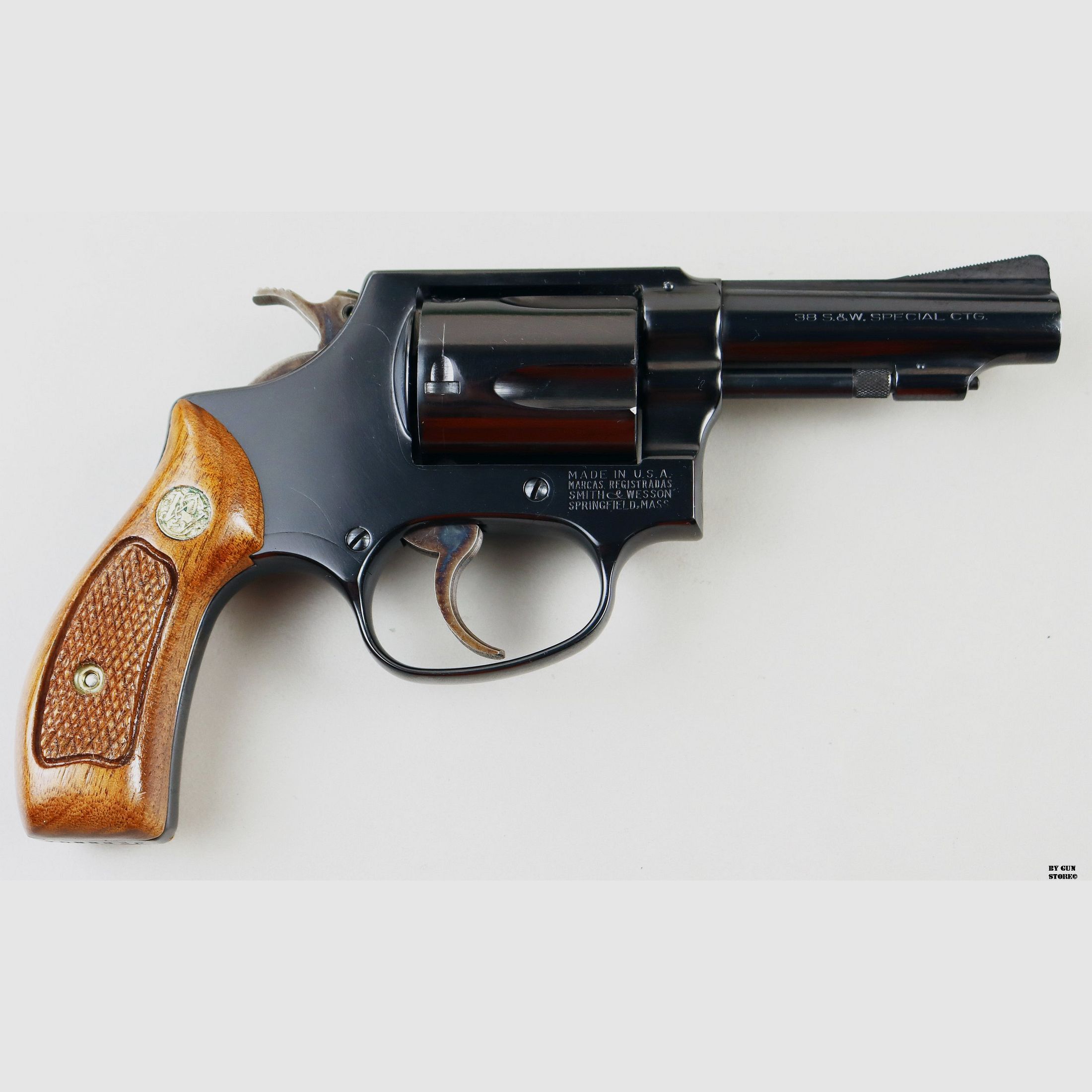 Revolver Smith & Wesson mod. 36 cal. 38 spec. serial no. J288804, image 3 of 11