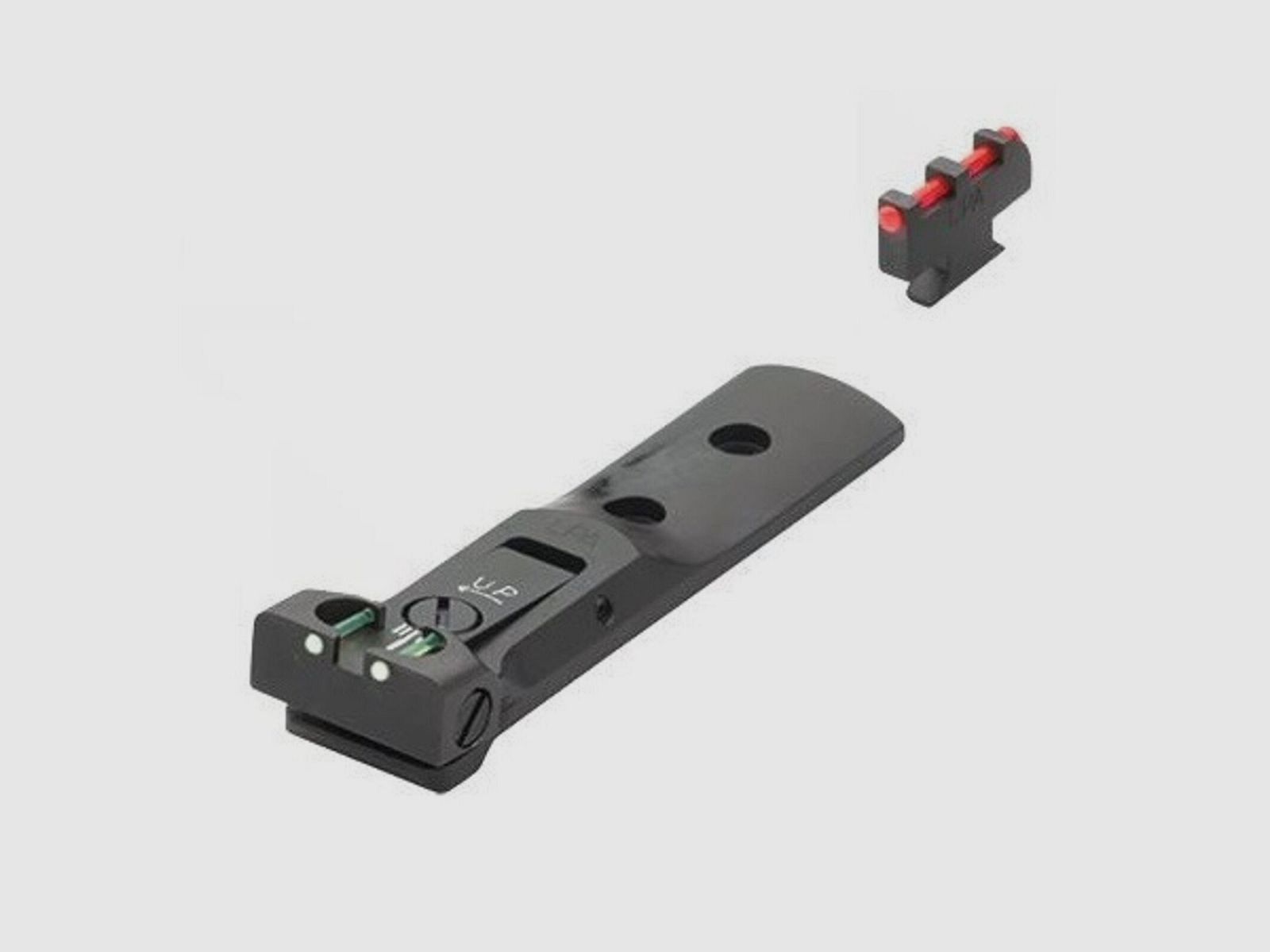 LPA TXT sight set black Fiber S&W N