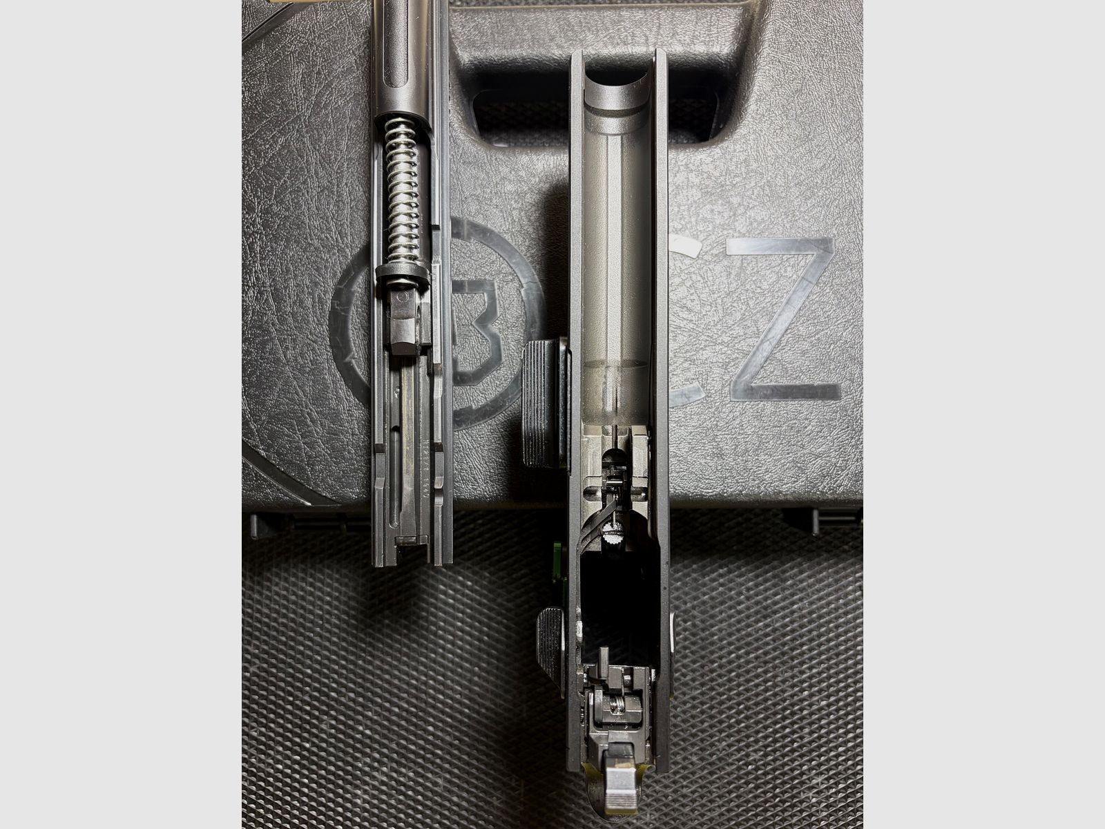 CZ 75 Tactical Sports II — Racing Green — Very good condition — 4 magazines + bag & spring set