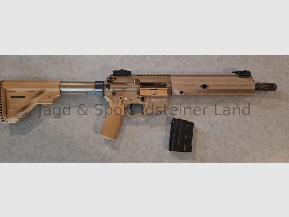 Heckler & Koch MR223-A3, LL:11"/approx 28cm, sand color, sportily approved!