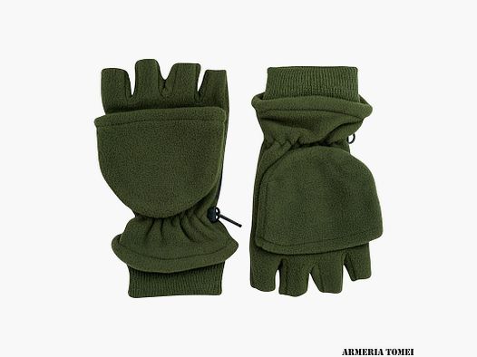 RĘKAWICE – JACK PYKE – FLEECE STRZELECKIE MITT ZIELONY ROZMIAR M