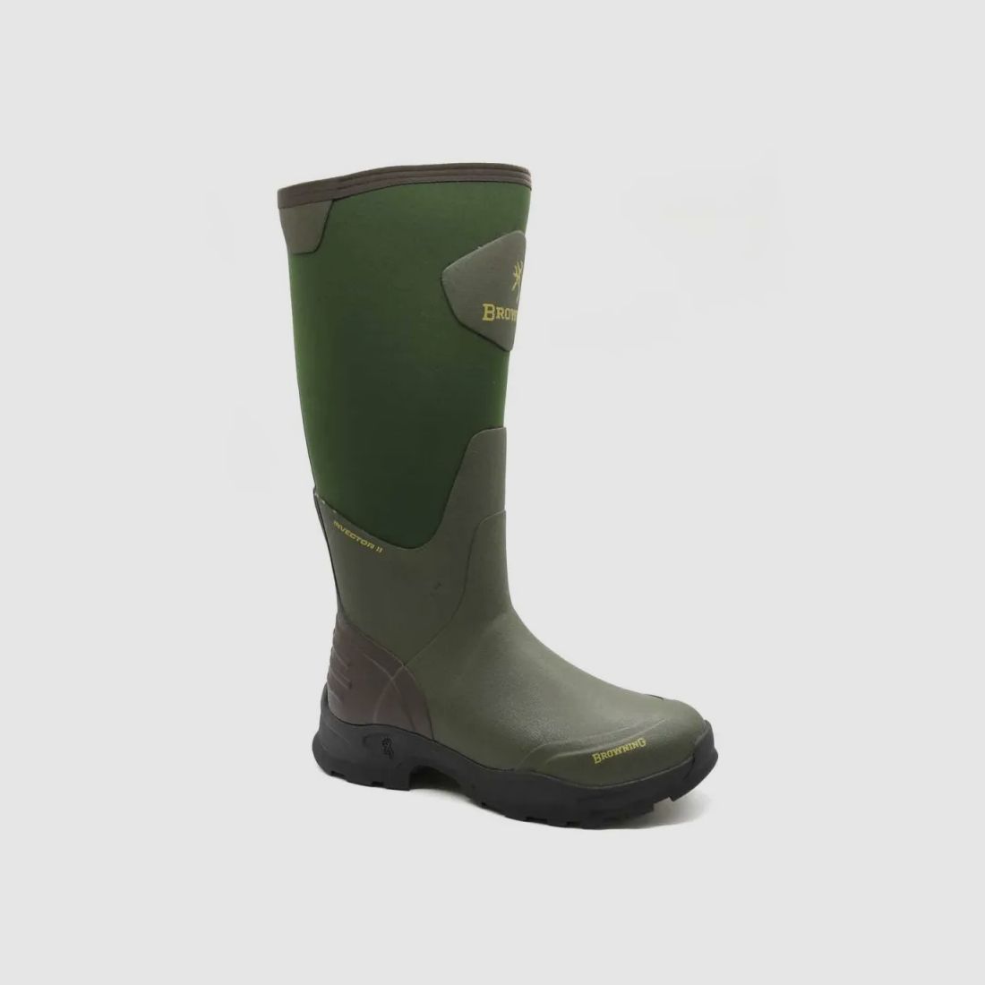 Stivali Browning Invector II impermeabili in neoprene verde, immagine 2 di 10