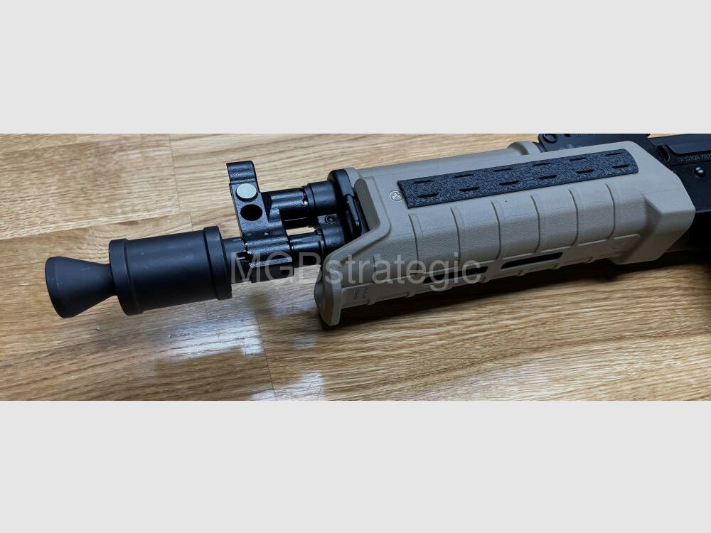 sportief goedgekeurd! WBP Mini Jack Sport - halfautomatisch geweer 7,62x39 25,9 cm loop - met duwschouder! Kwaliteit gemaakt in Polen - Nieuwigheid! - Systeem AKM AK47 AK74 Mini Jack