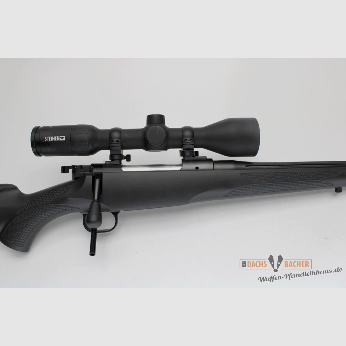 Fusil à répétition Mauser M12 Black Impact cal. 308 Win avec Steiner 2,5-10x50