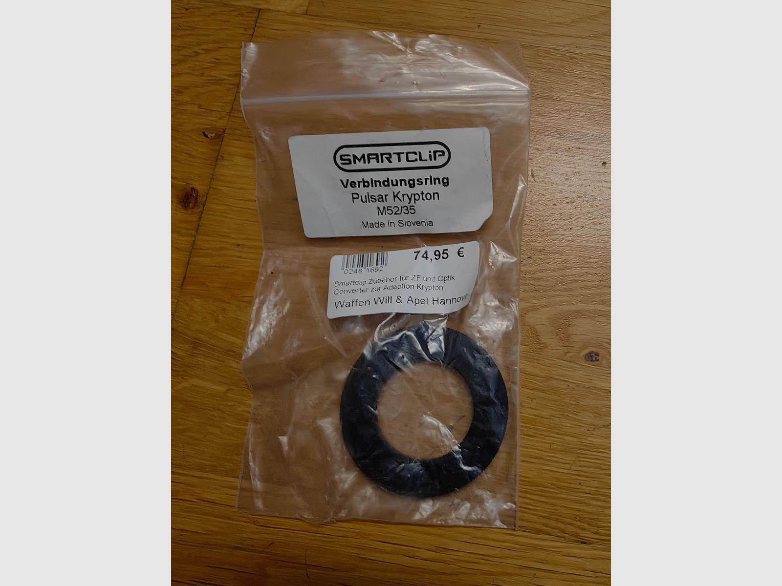 Smartclip Verbindungsring Adapter Gewinde Pulsar Krypton M52/M35