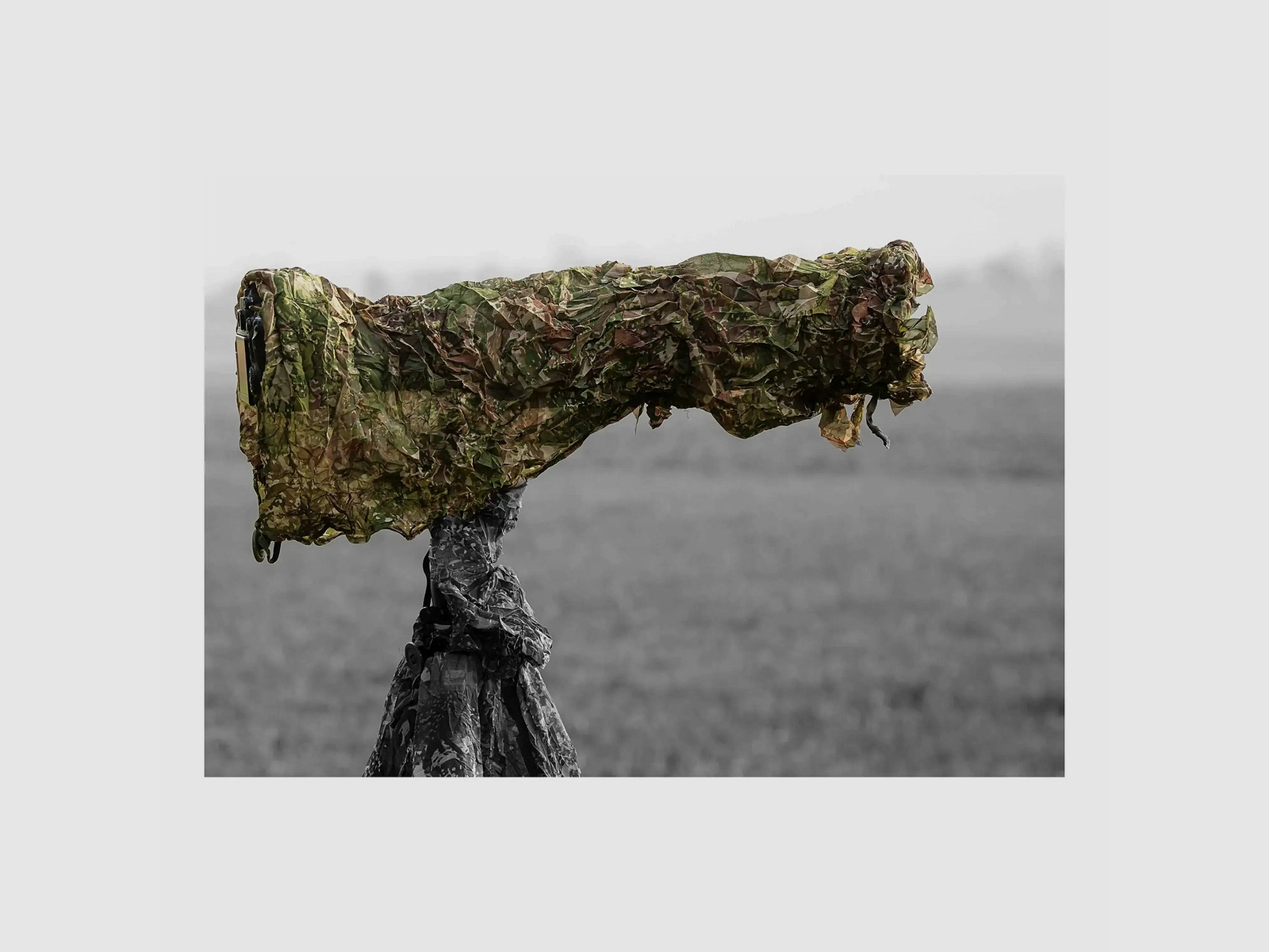 Ghosthood camouflage cover telephoto lens spotting scope optic
