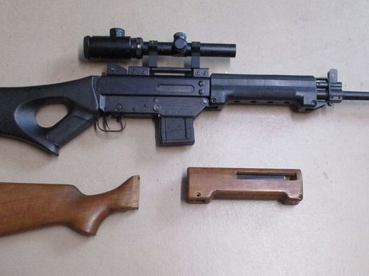 Seltene Selbstladebüchse Australian Automatic Arms SP20, der AR15	 SP20