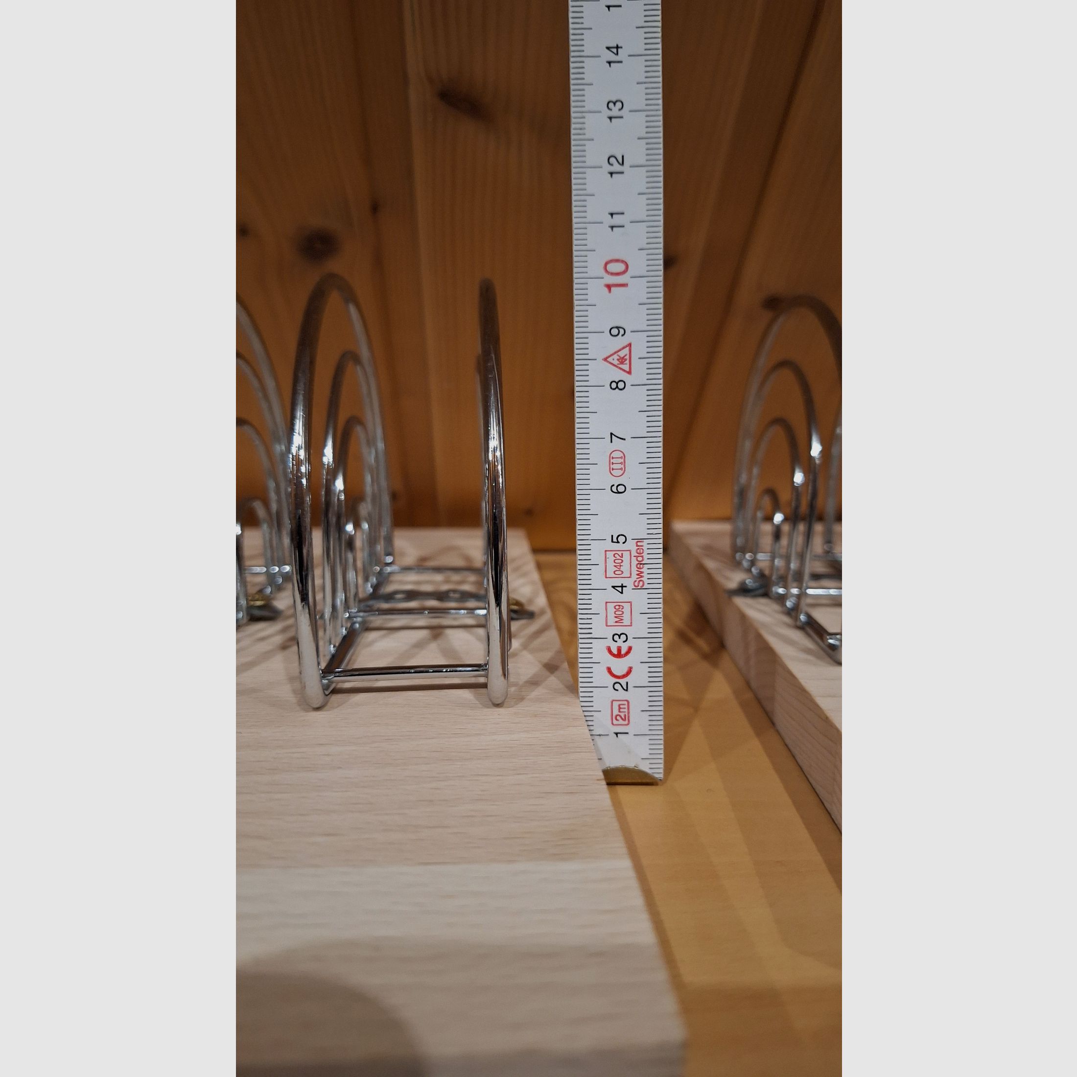 Pistolenrek/steun/stand/rek voor maximaal 11 pistolen