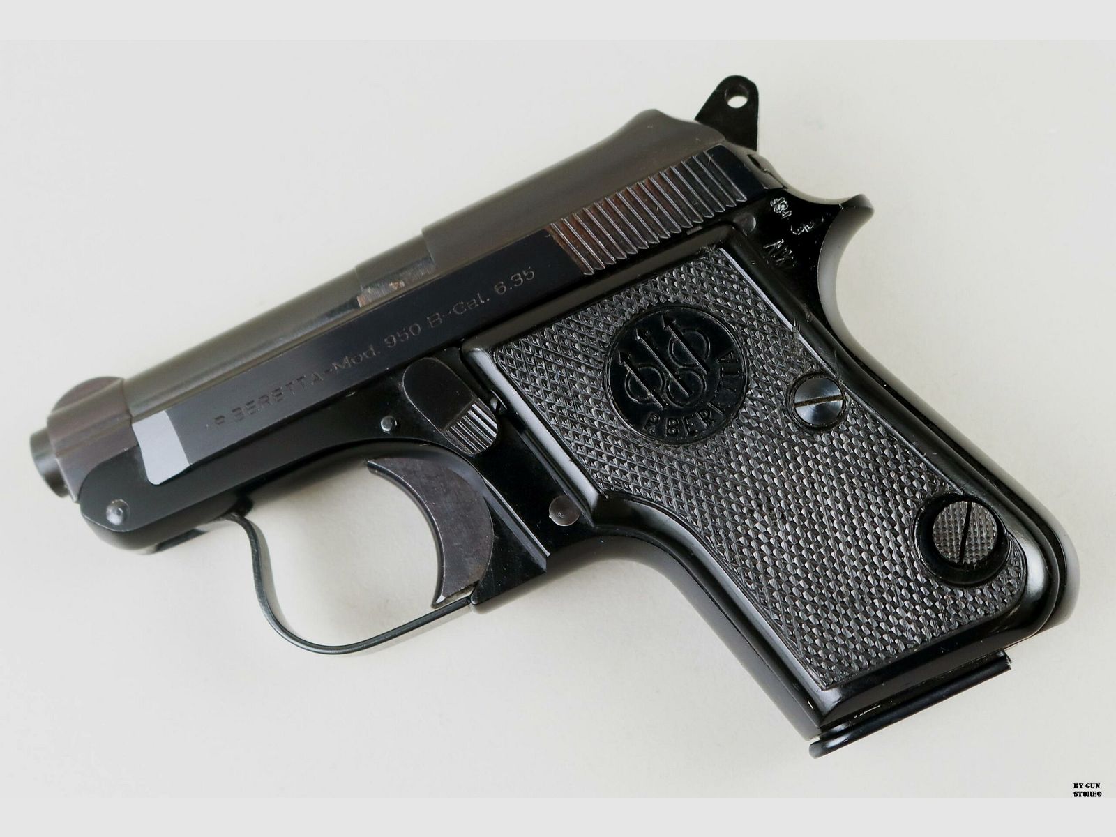 Beretta pistool mod. 950B kal. 6,35 mm ser. nr. G29660, afbeelding 2 van 8