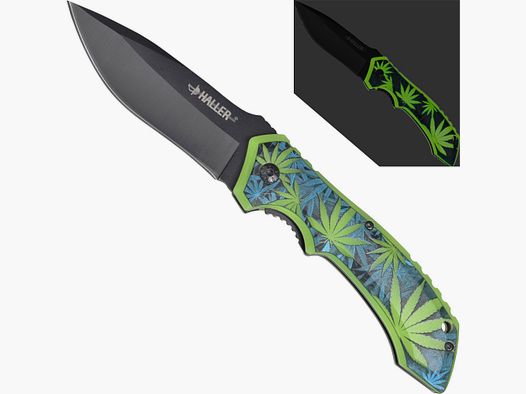 Taschenmesser glowing floureszierend Weed