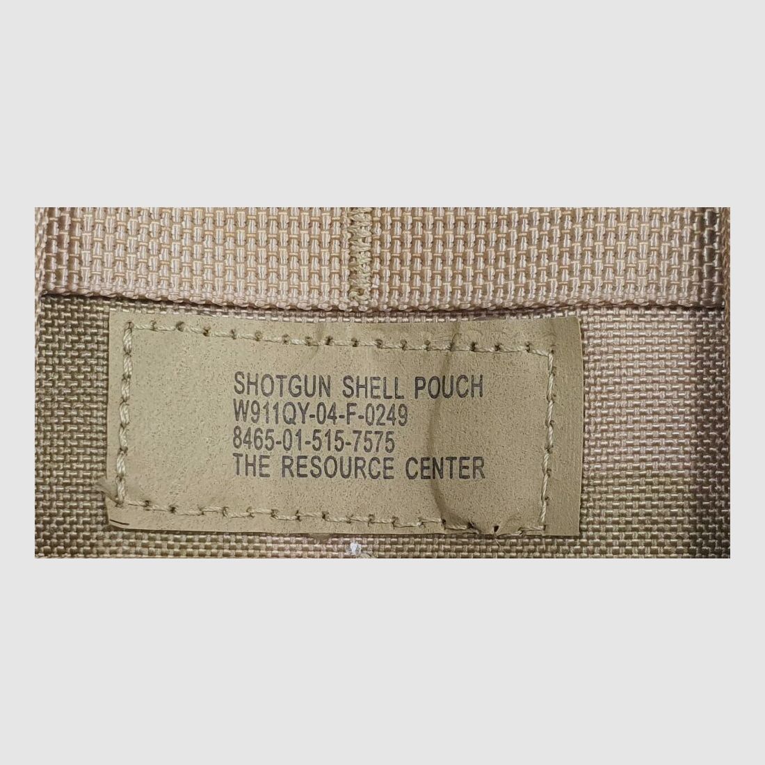 Funda para cartuchos de escopeta Unbekannt/bolsa para casquillos Flinetn, camuflaje desértico