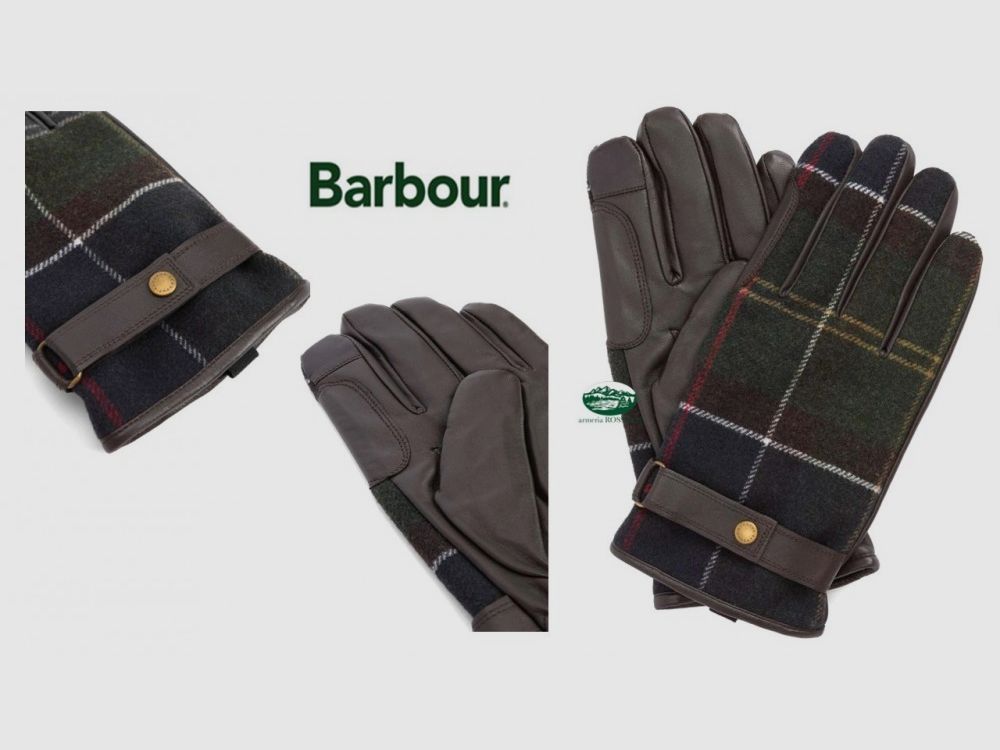 BARBOUR Gants Newbrough Tartan