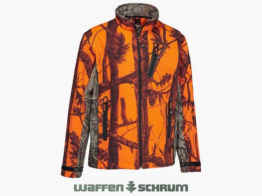 Percussion Softshelljacke Ghostcamo Blaze & Black