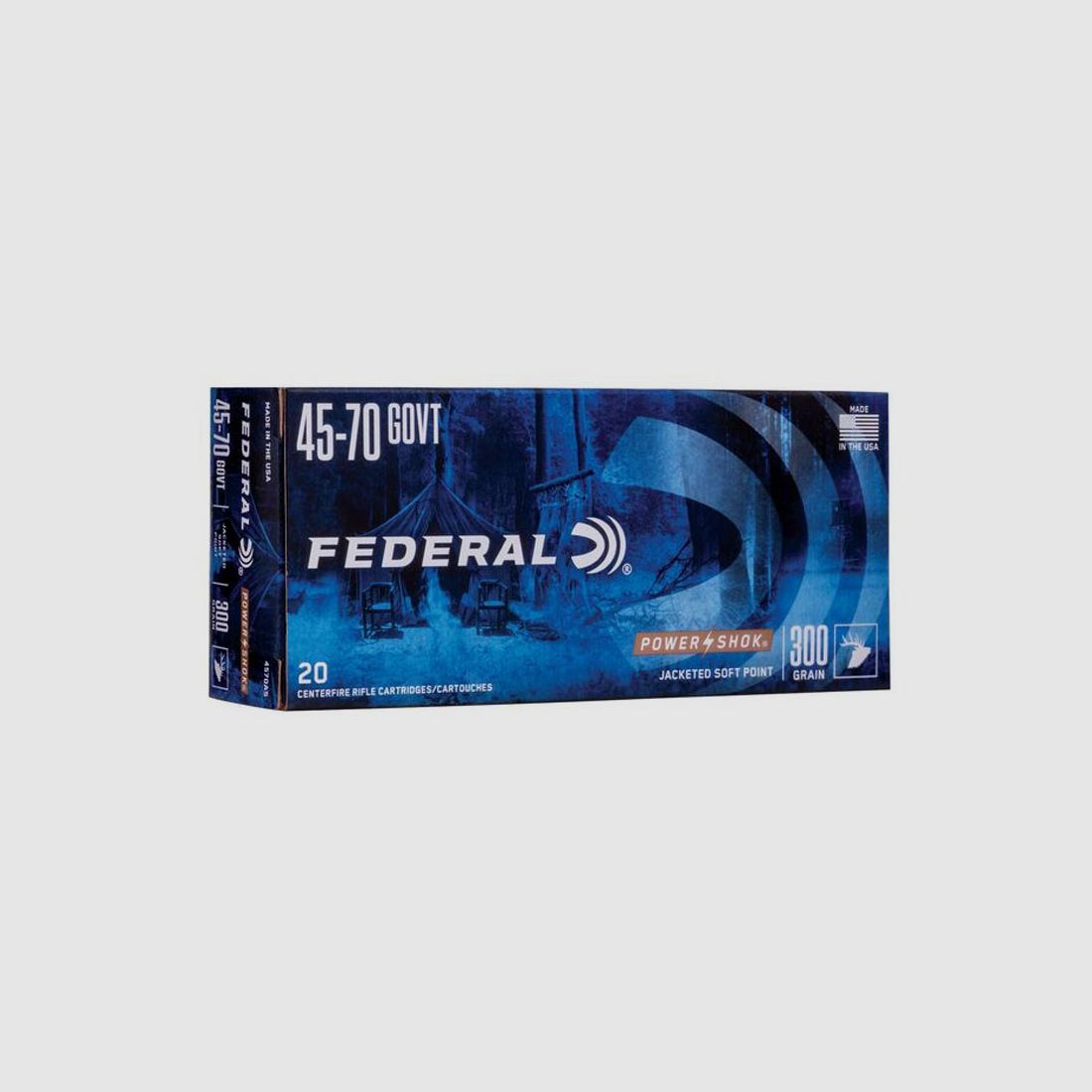 .45-70 GOVT FEDERAL Power shok 300gr