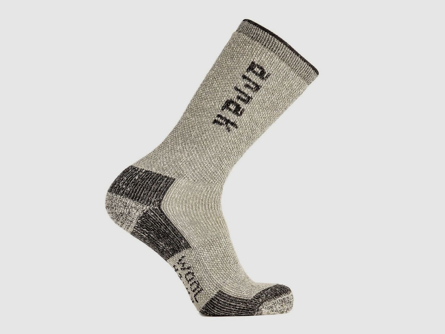 Arrak Outdoor Wollsocken Grau 35-37.