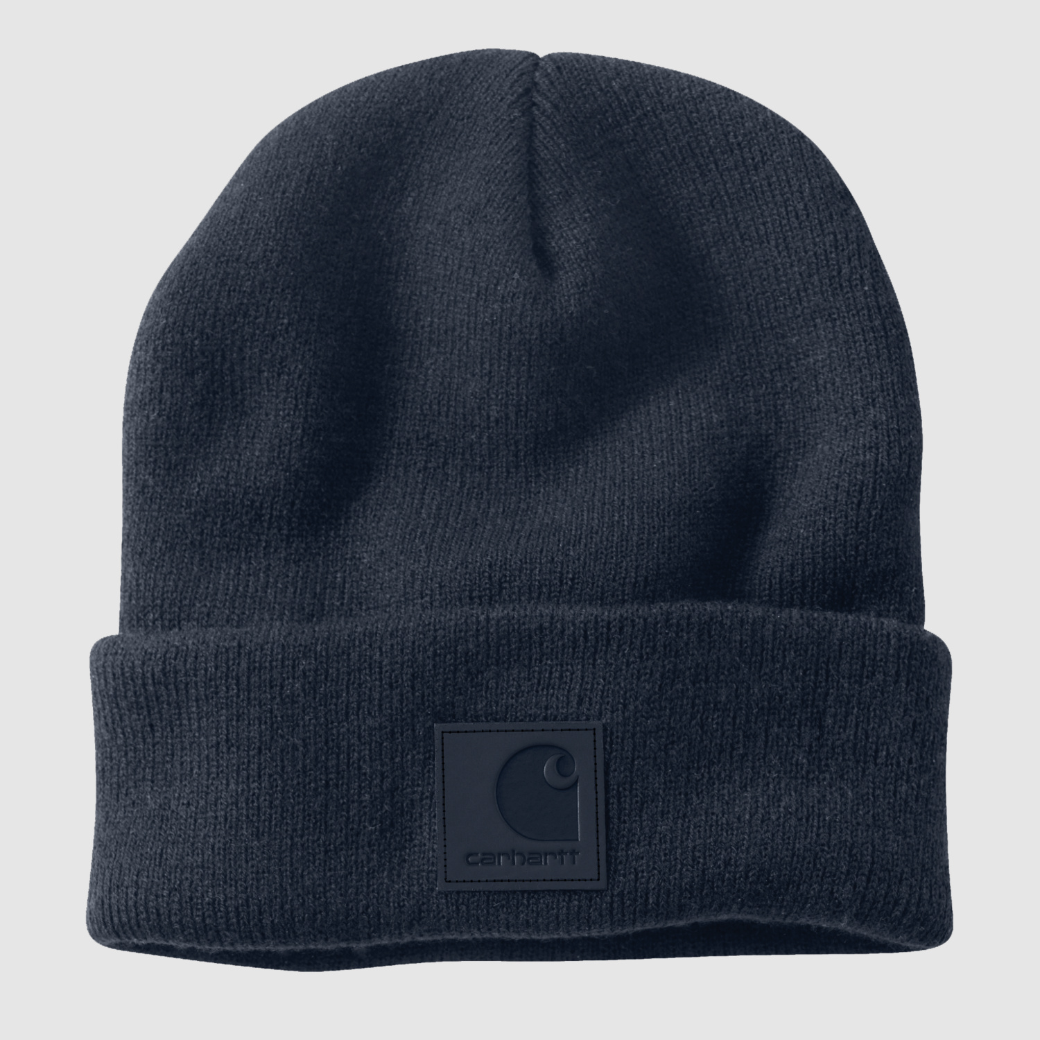 Carhartt Label Watch Beanie, Navy Blue