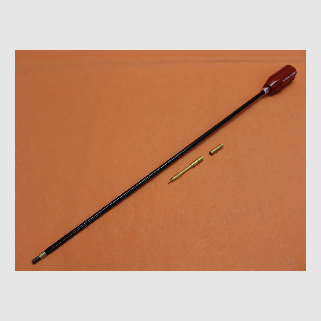 Dewey Dewey varilla de limpieza (30C-17) .30 - 9mm, L=44cm, acero de resorte con recubrimiento de nylon, de bolas