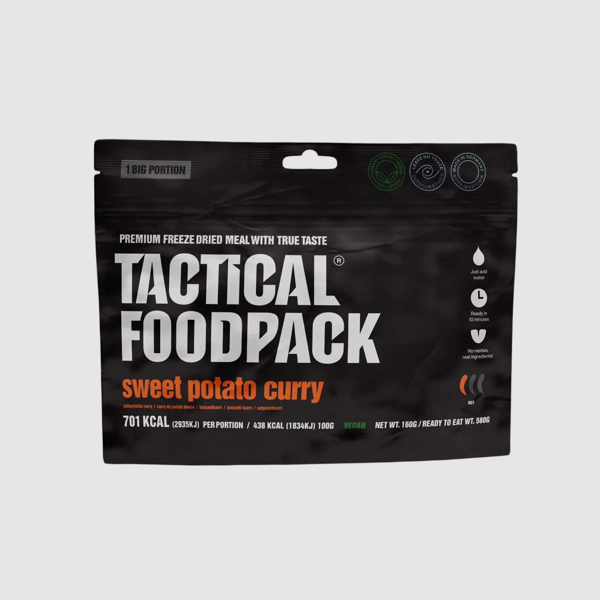 Tactical Foodpack Piatto Principale BIG Curry di Patate Dolci