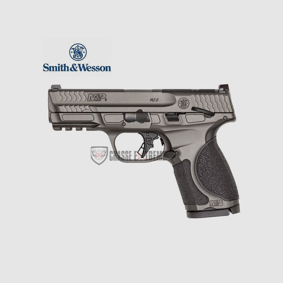Pistole S&W M&P9 M2.0 Metal Compact Or Ts 4" Kal. 9X19mm, Bild 2 von 3