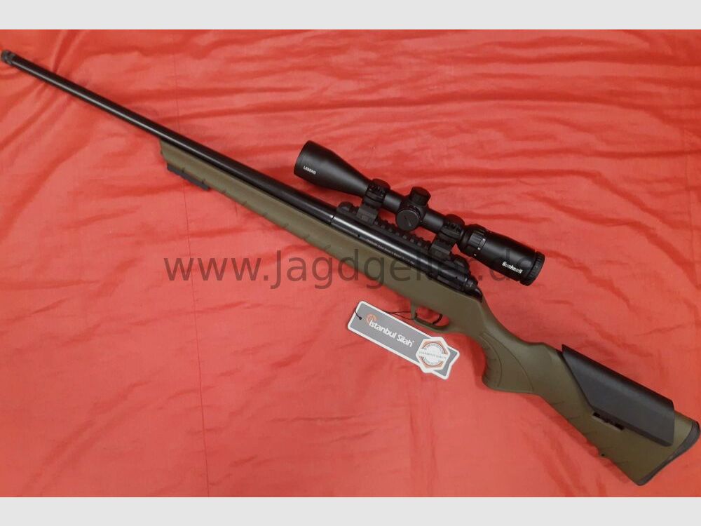 Repetierbüchse SILAH MONZA Grün Kal. .223 Rem mit 3-9x40 Bushnell Legend LP .223Rem