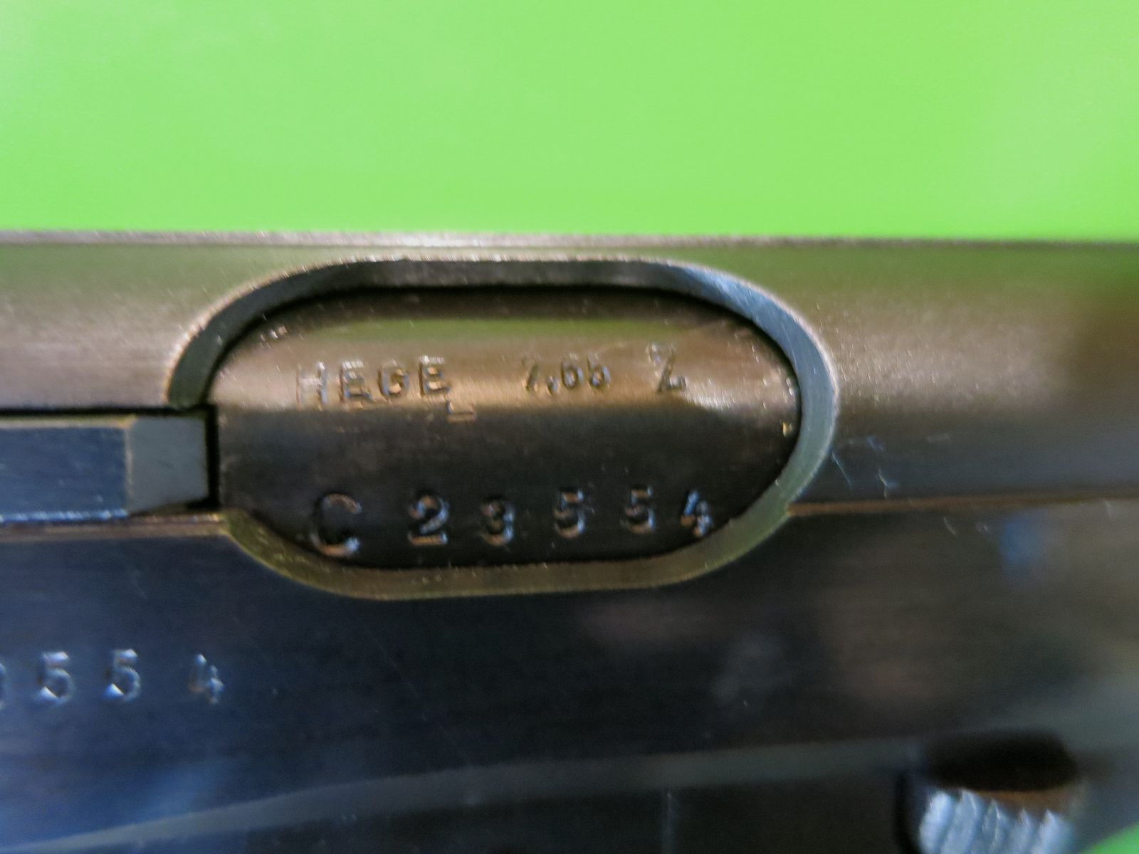 Halbautomatische Pistole, CZ Brünner Waffenwerke - VZOR 50, ČZ 50, 7,65mm Browning       #68-