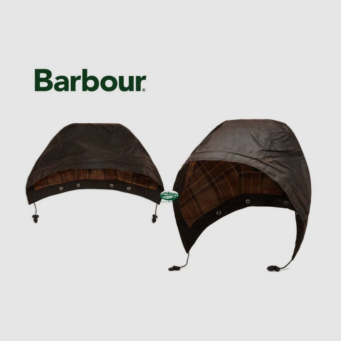 BARBOUR Uniwersalny Kaptur Brązowy
