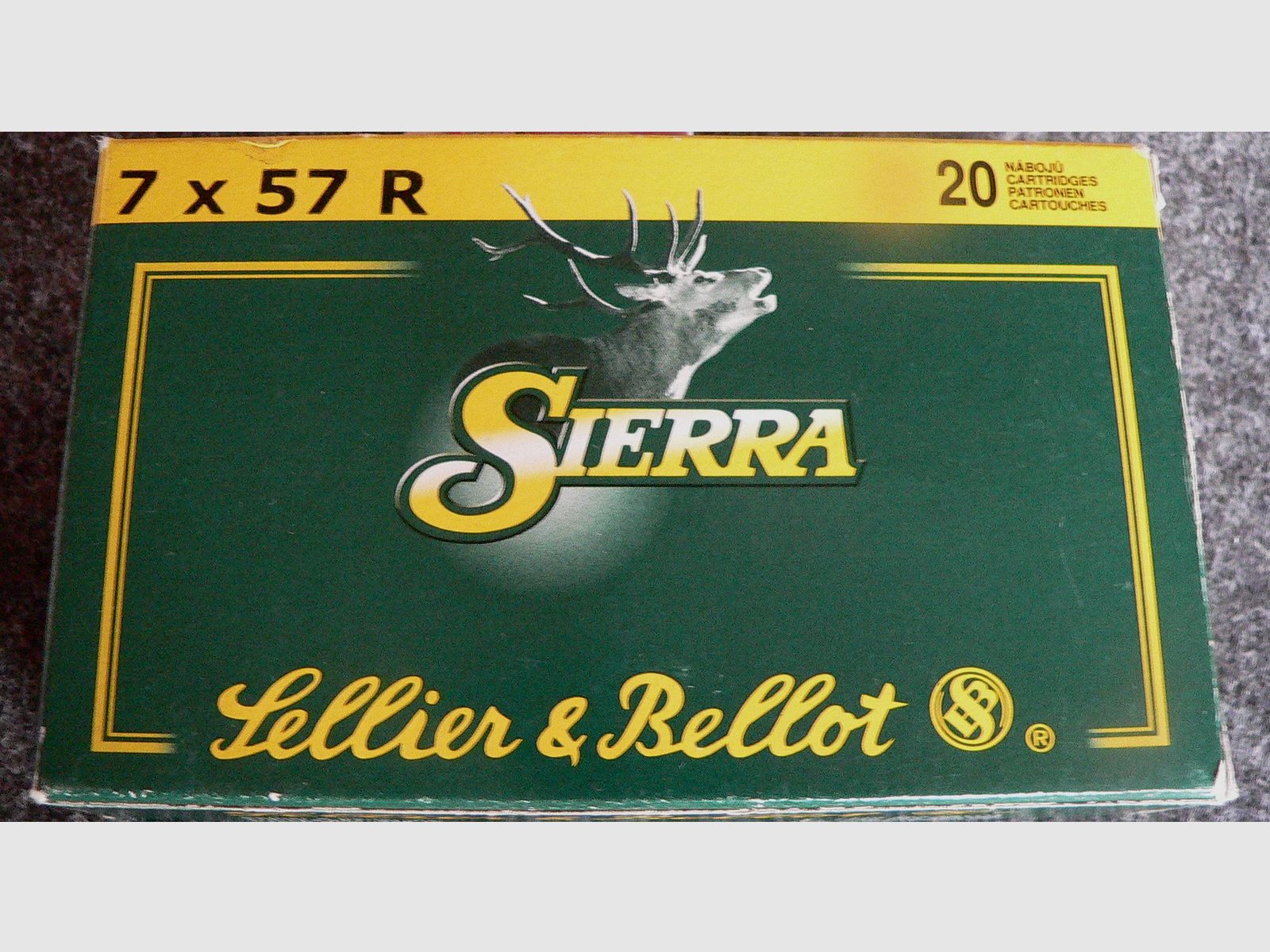 Ammunition 7x57R S&B (19 cartridges)
