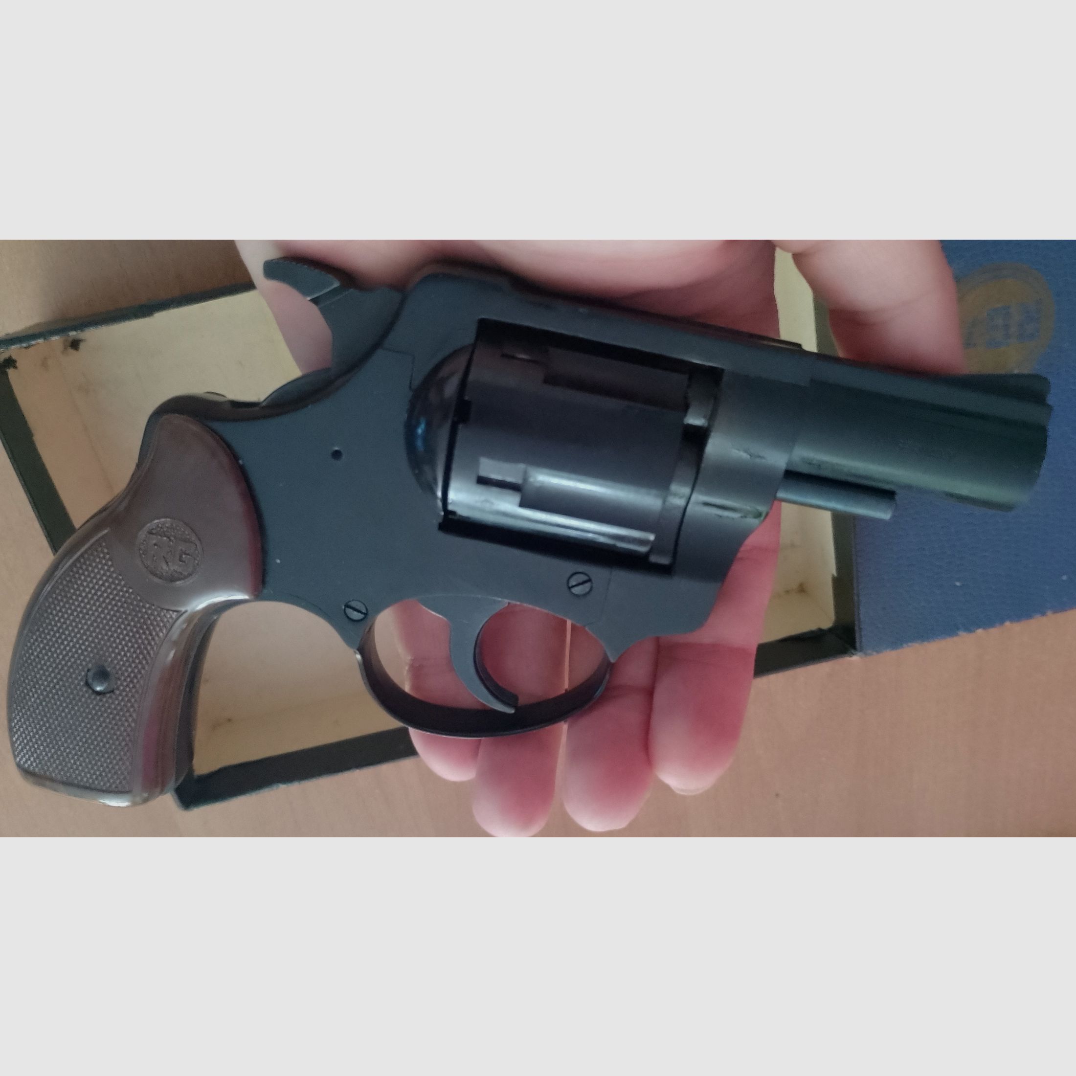 Zeldzame Röhm RG 79 in caliber 9mm Knall/ PTB 5-71
