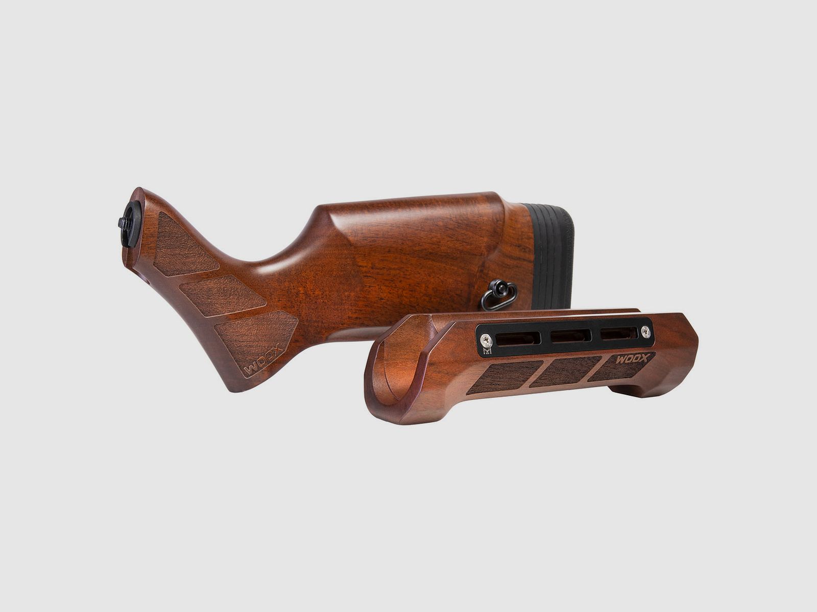 Stock Set 7.75" Gladiatore V1 Walnut Mossberg 500