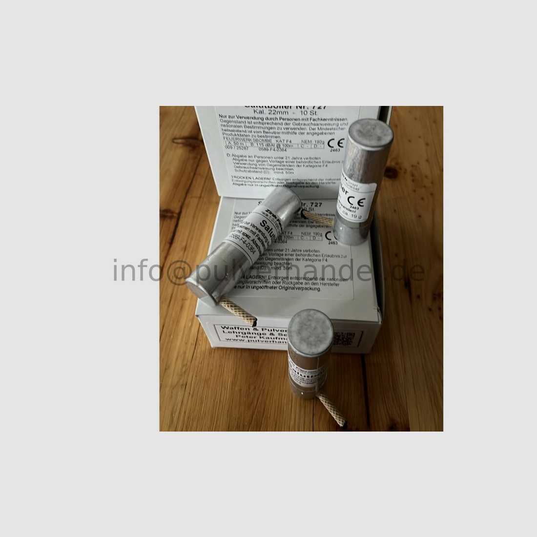 FK Böller - mocniejszy ładunek - sygnalizatory powietrzne NOWA produkcja, brak starych sygnalizatorów powietrznych S 10 sztuk w paczce. Nowy! Mocniejszy! Głośniejszy! Bezpieczniejszy! Po prostu lepszy!