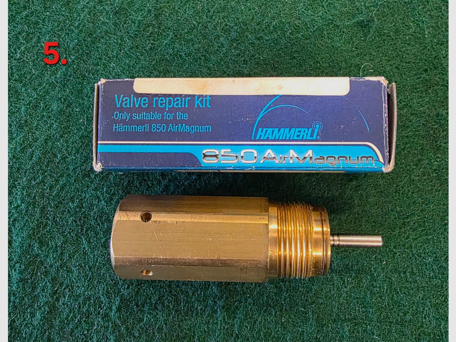 46561 Export Ventil Hämmerli Air Magnum 850 Umarex Gewehr Co2 Repetierer Classic Airmagnum XT M2 AM850