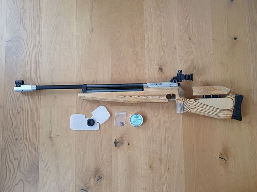Air rifle model 601 Feinwerkbau including carrying case