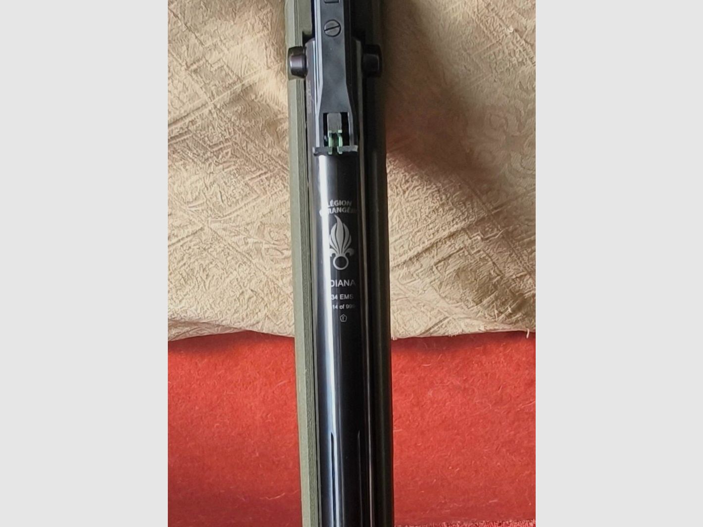 Diana 34 EMS Legion ètranger Sonderauflage 514 von 999, Nur zwei Diablos zur Probe Geschossen, Funktionell & Optisch guten Zustand, Neuwertig!! 