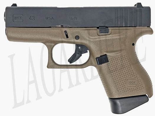 GLOCK 43 FDE (PISTOLA)