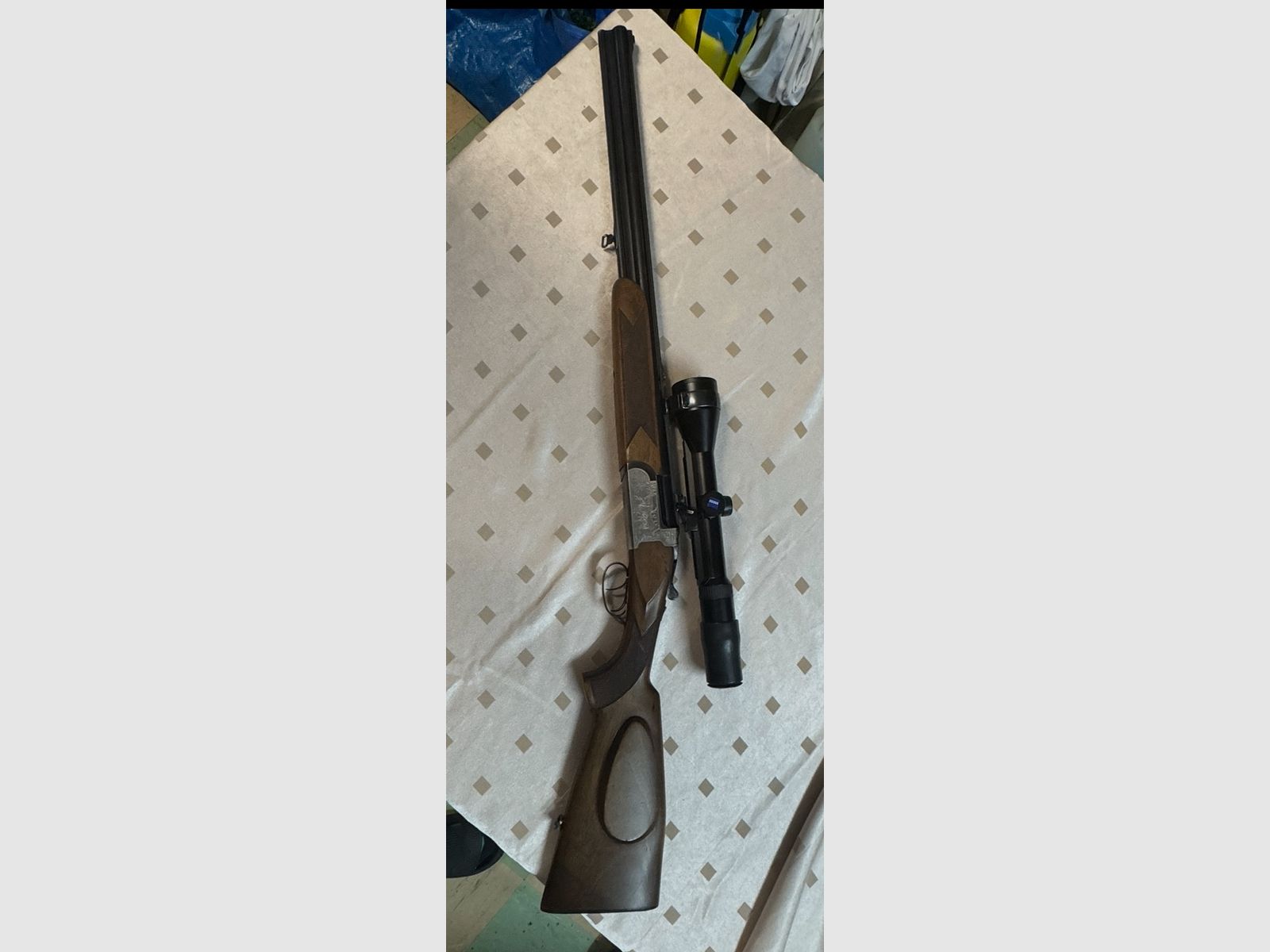 Suhler Drilling 7x65R Schrot 16/70