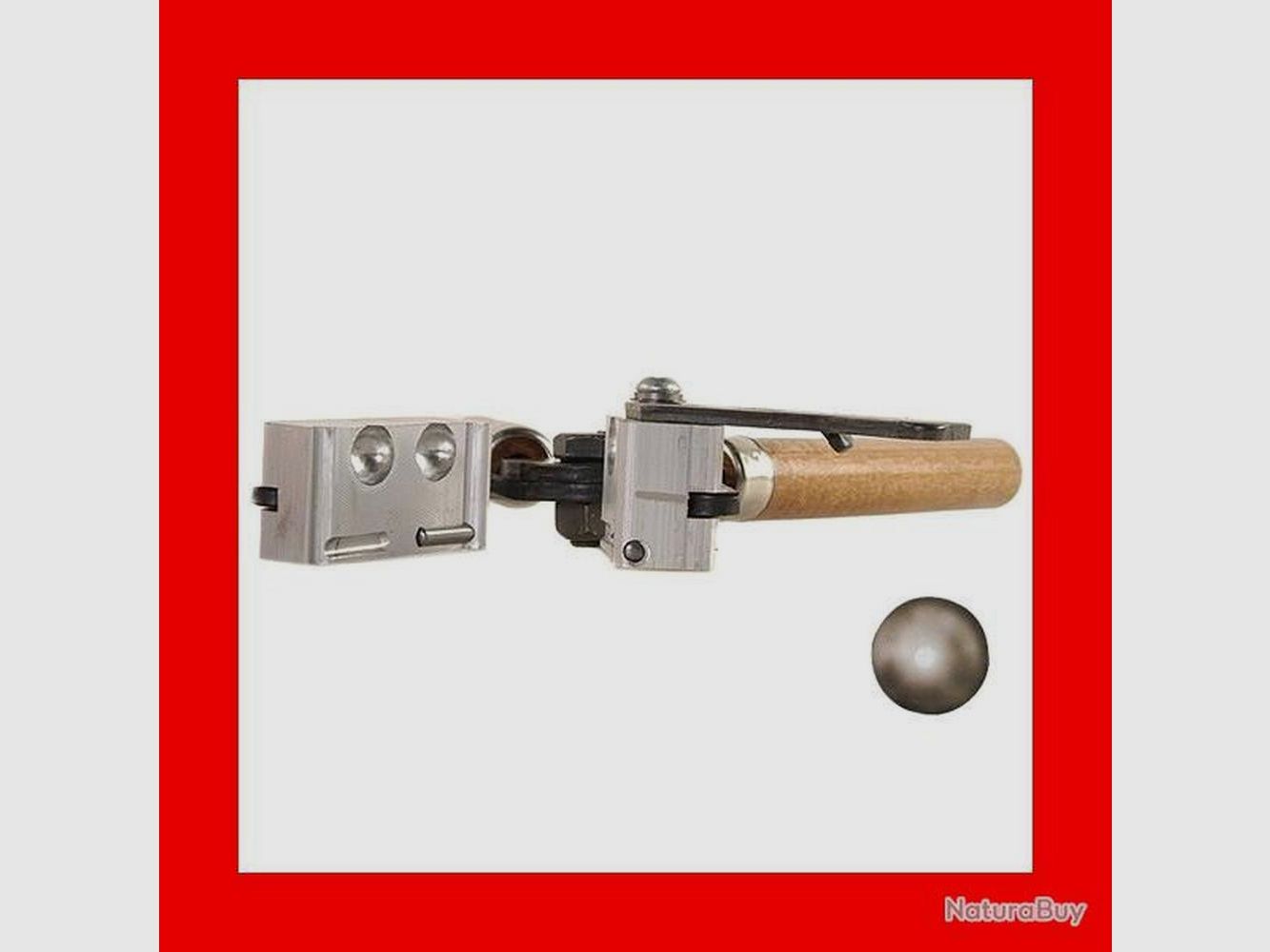 Lee Precision Semi Wad Cutter Geschossform - Doppelkammer - Präzision und Haltbarkeit - Für effektives Nachladen, Bild 1 von 5