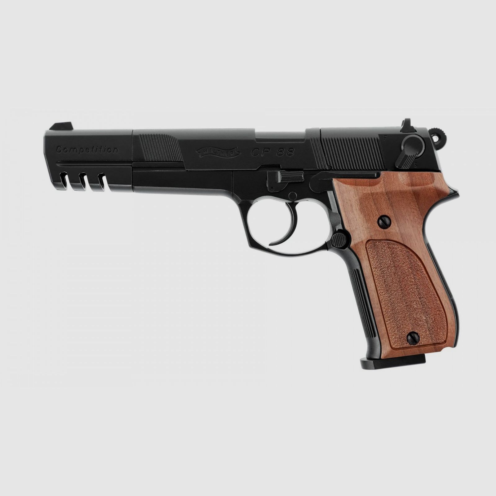 Walther CP88 Competition - nero / calcio in legno, immagine 1 di 5