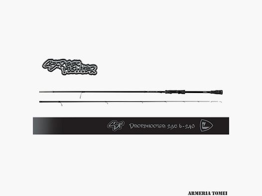 FOX RAGE – STREET FIGHTER DROPSHOOTER 230cm – 7’6″ / 6-24g