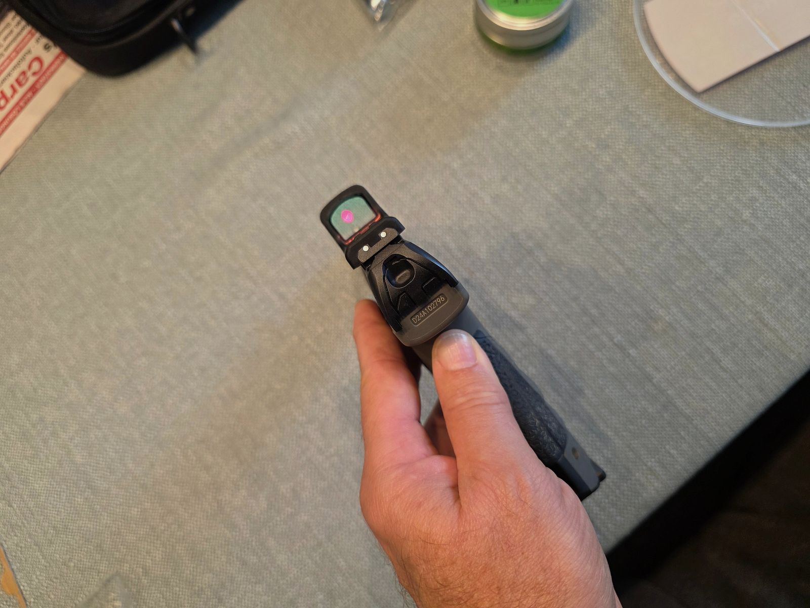 Walther Q5 Match 5" Combo Set Tungsten Gray - Pistola Blowback Co2 4,5 mm Diabolo con accesorios, imagen 6 de 9