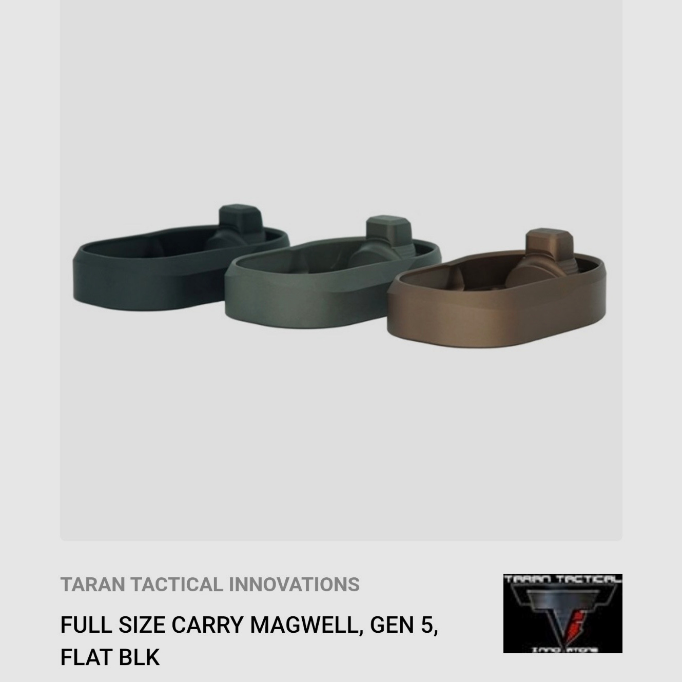 Embudo de cargador Taran Tactical Glock 17/34