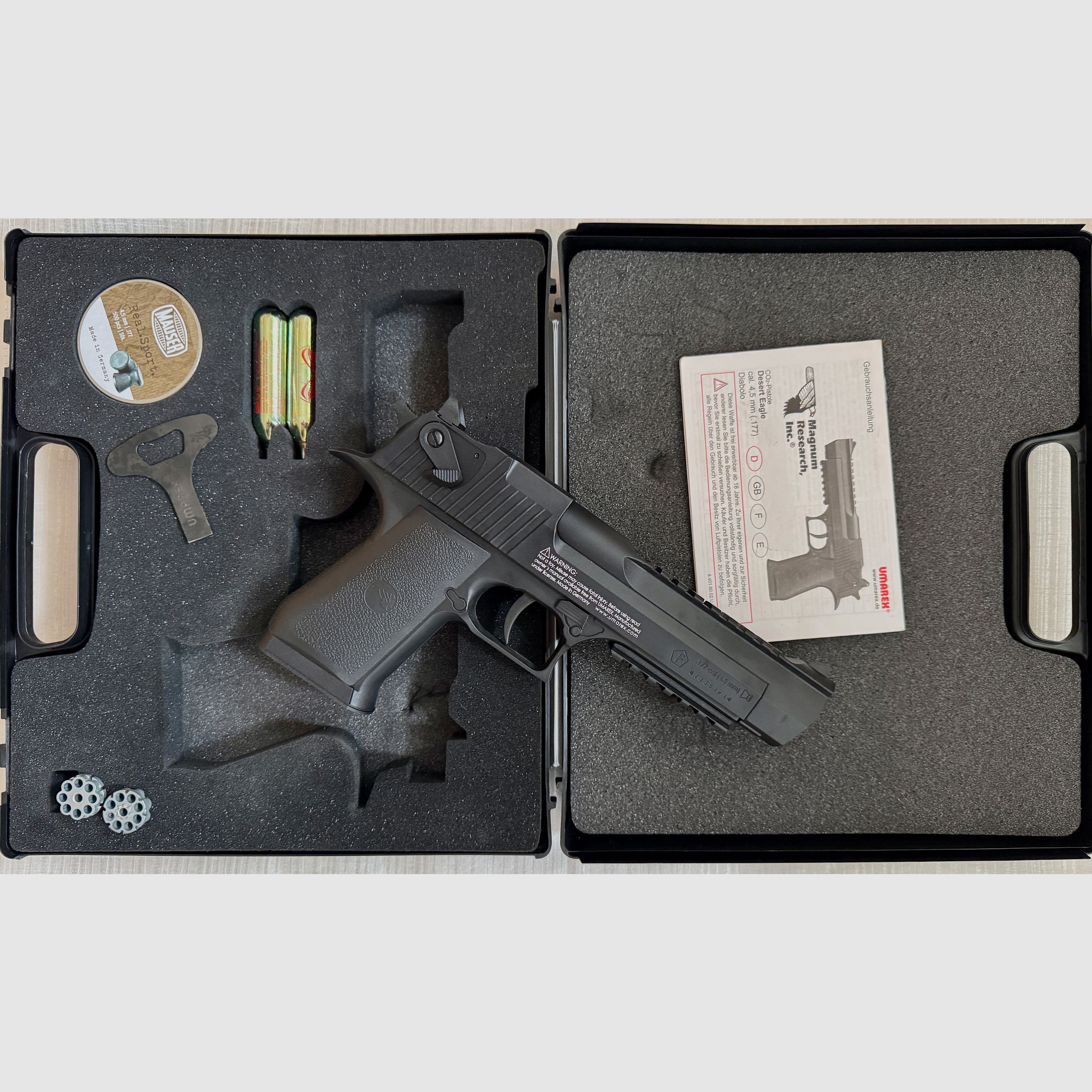 Magnum Research Inc. Desert Eagle (Umarex) 4.5mm Diabolo -- ABSOLUTE RARITY -- ---LIKE NEW---