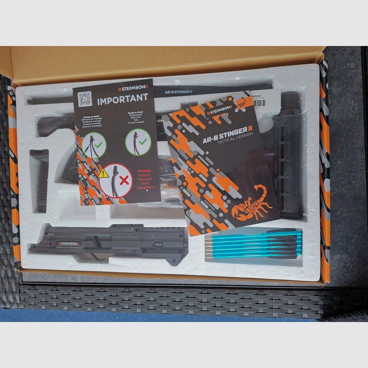 AR6 StingerII Compact en AR6 StingerII Tactical (wegens emigratie)